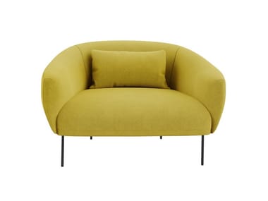 ROMA - Fabric armchair with armrests (Request Info).