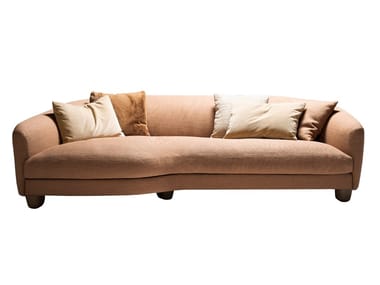 ROMA NUVOLA - 3 seater fabric sofa with chaise longue (Request Info).