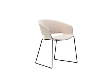 RONDA SO0425 - Sled base technopolymer chair (Request Info).