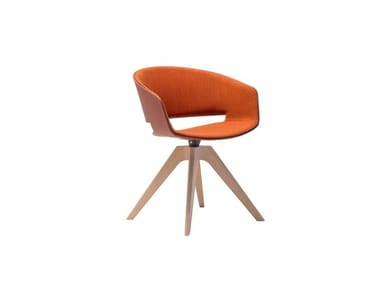 RONDA SO0429 - Trestle-based open back Polymer chair (Request Info).