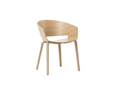 RONDA SO0459 - Open back oak chair (Request Info).