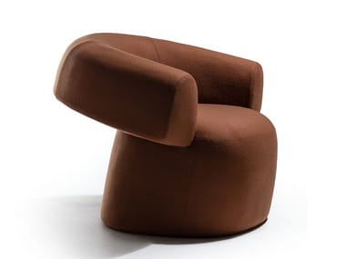 RUFF - Upholstered easy chair with armrests (Request Info).