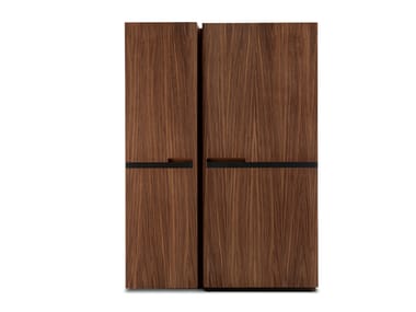 NUIT - Wardrobe in blockboard and solid wood (Request Info).