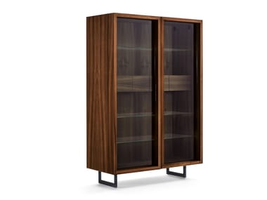 VITREA - Wood and glass highboard / display cabinet (Request Info).