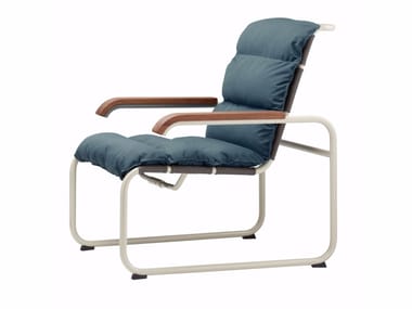 S 35 N Thonet All Seasons cushion - Sled base upholstered easy chair (Request Info).