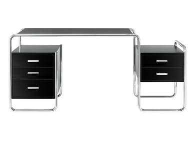 S 285 - Rectangular writing desk with drawers (Request Info).