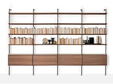 SAILOR - Floor-ceiling mounted bookcase (Request Info).