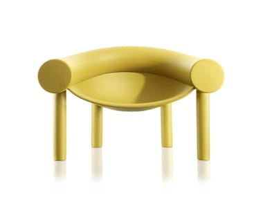 SAM SON - Polyethylene easy chair with armrests (Request Info).