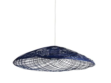 SATELISE - Rattan pendant lamp (Request Info).