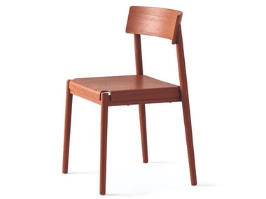 SCANDIA - Open back solid wood chair (Request Info).