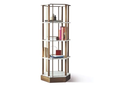 SEBASTIAN - Open metal bookcase (Request Info).
