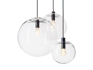 SELENE - LED blown glass pendant lamp (Request Info).