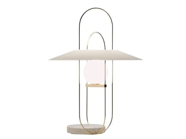 SETAREH GLASS - LED blown glass table lamp (Request Info).