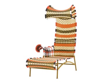 SHADOWY - Polyethylene cord sun lounger (Request Info).