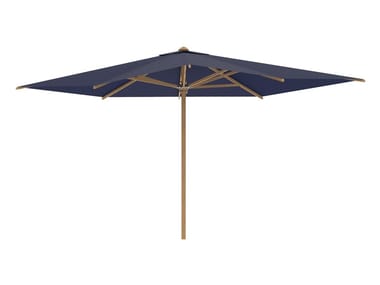 SHADY - Rectangular teak Garden umbrella (Request Info).