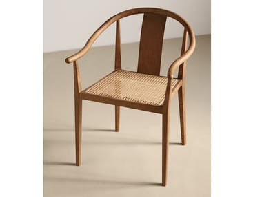 SHANGHAI - Ash chair with armrests (Request Info).
