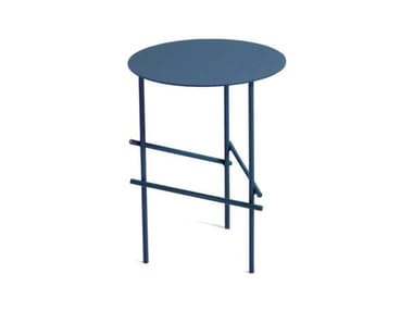 SHANGHAI TIP - Round steel coffee table (Request Info).