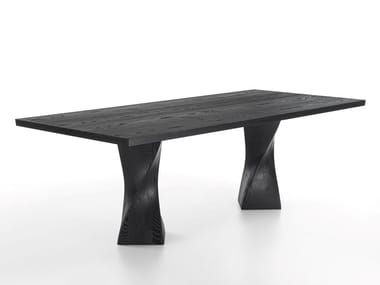SIMPLE TWIST - Wooden dining table (Request Info).