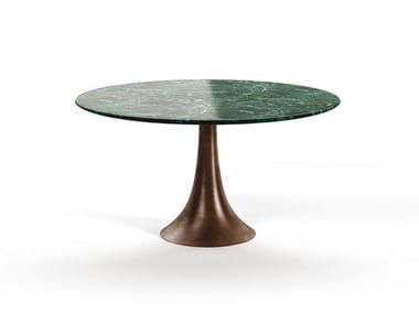 SK207 - Round marble table with bronze base (Request Info).