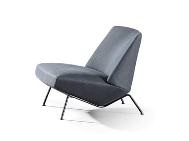 SLEEK - Upholstered fabric armchair (Request Info).