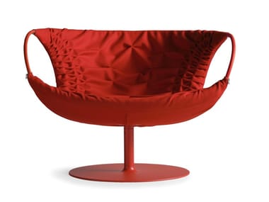 SMOCK - Swivel armchair with armrests (Request Info).