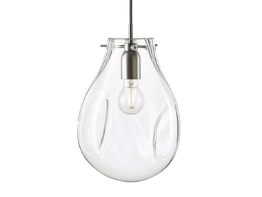 SOAP CLEAR - LED clear glass pendant lamp (Request Info).
