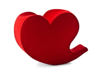 SOFT HEART - Polyester armchair (Request Info).