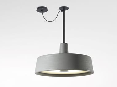 SOHO C FIXED - LED polyethylene outdoor ceiling lamp (Request Info).