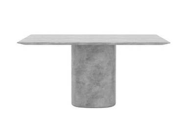 SOLID CONFERENCE TABLE ME03013 - Square cement meeting table (Request Info).