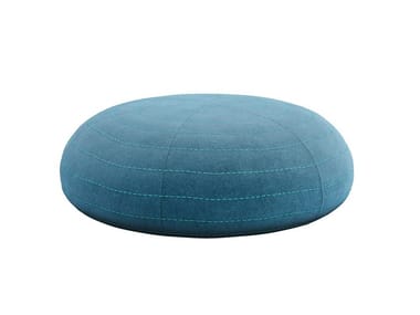 SPIN - Round fabric pouf (Request Info).