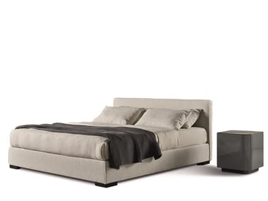 STONE - Fabric double bed with removable cover (Request Info).