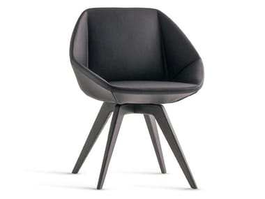 STONE - Upholstered leather chair (Request Info).