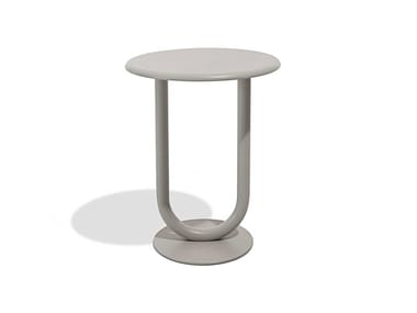 STRONG BAR - Round steel high table (Request Info).