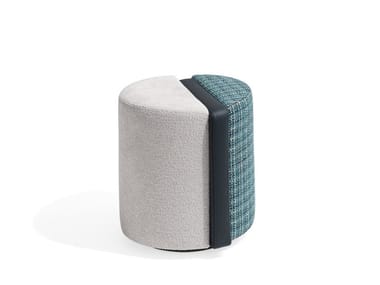 SUMMA - Round fabric pouf (Request Info).