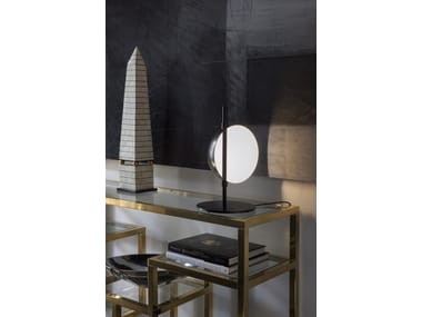 SUPERLUNA - 297 - Low voltage LED metal table lamp (Request Info).