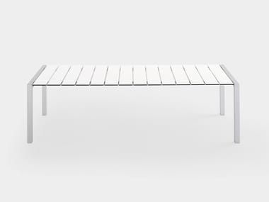 SUSHI SLATTED - Garden table (Request Info).
