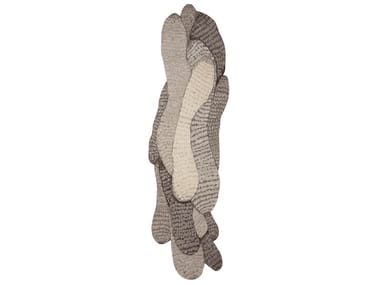 SWARM RUNNER UNDYED - Patterned handmade rug by CC-Tapis