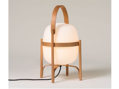 CESTA - LED wood and glass table lamp (Request Info).