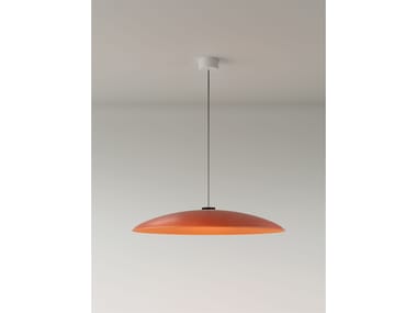 HEADHAT PLATE - LED metal pendant lamp (Request Info).
