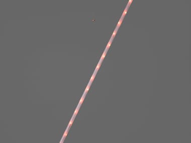 LA COLILLA - Fluorescent methacrylate pendant lamp (Request Info).