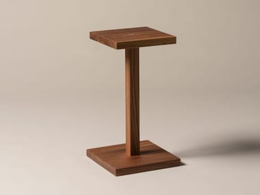 PEANA MOLINA - Square solid wood coffee table (Request Info).