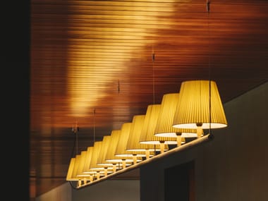 SISTEMA FONDA - LED nickel pendant lamp (Request Info).
