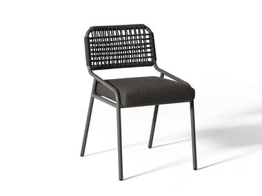TAI OPEN AIR UNO - Rope garden chair with integrated cushion (Request Info).