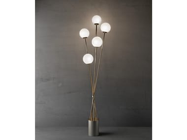 TEA 2392/P - Blown glass floor lamp (Request Info).