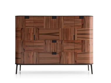 TESAURUS - Wooden highboard with drawers (Request Info).
