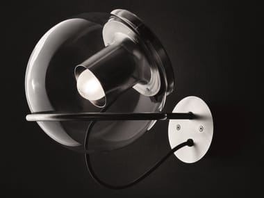 THE GLOBE - 727 - Blown glass wall lamp (Request Info).
