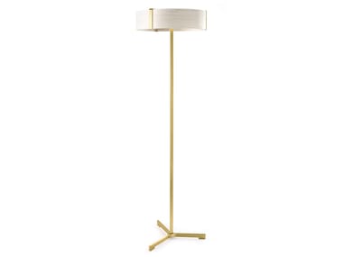 THESIS - Handmade wood veneer and metal floor lamp (Request Info).