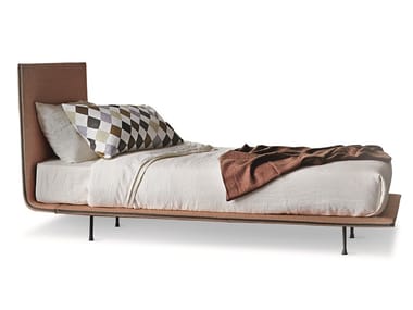 THIN - Upholstered fabric bed with removable cover (Request Info).