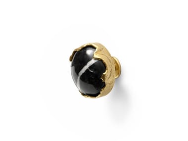 TIFFANY MARBLE CM3003 - Brass furniture knob by Pullcast