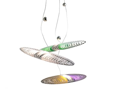 TITANIA - LED aluminium pendant lamp (Request Info).